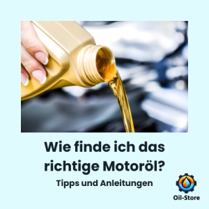 Erfahren Sie, wie Sie das richtige Motoröl für Ihr Fahrzeug auswählen. Tipps zur Viskosität, API/ACEA-Spezifikationen und Herstellerempfehlungen