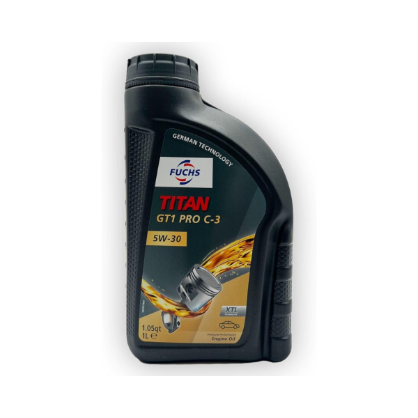 Fuchs Titan GT1 Pro C-3 5W-30 – vollsynthetisches Öl mit Top-Freigaben für BMW, VW & Mercedes. Jetzt günstig bestellen!