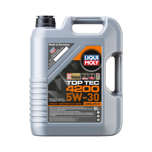 Top-Motoröl für moderne VW-, BMW- & Mercedes-Motoren. Jetzt LIQUI MOLY 5W-30 günstig kaufen – mit Freigabe 504 00 & Longlife-Qualität.