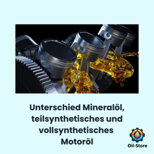 Erfahren Sie den Unterschied zwischen Mineralöl, teilsynthetischem und vollsynthetischem Motoröl – inklusive Tipps zur richtigen Wahl.